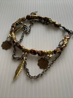 Bead & Charm  Bracelet Extension Chain Gift Casual assorted Gold & Bronze tone