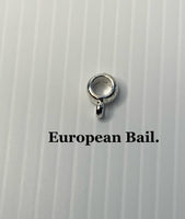 Cherrie's Charm Clip-On, European, KeyRing, Zipper Pull, Handbag Dangle,Bracelet