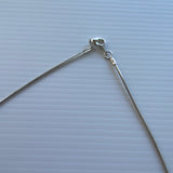 Retro Style Round Red Pendant with Diamantes on Silver Plate Necklace