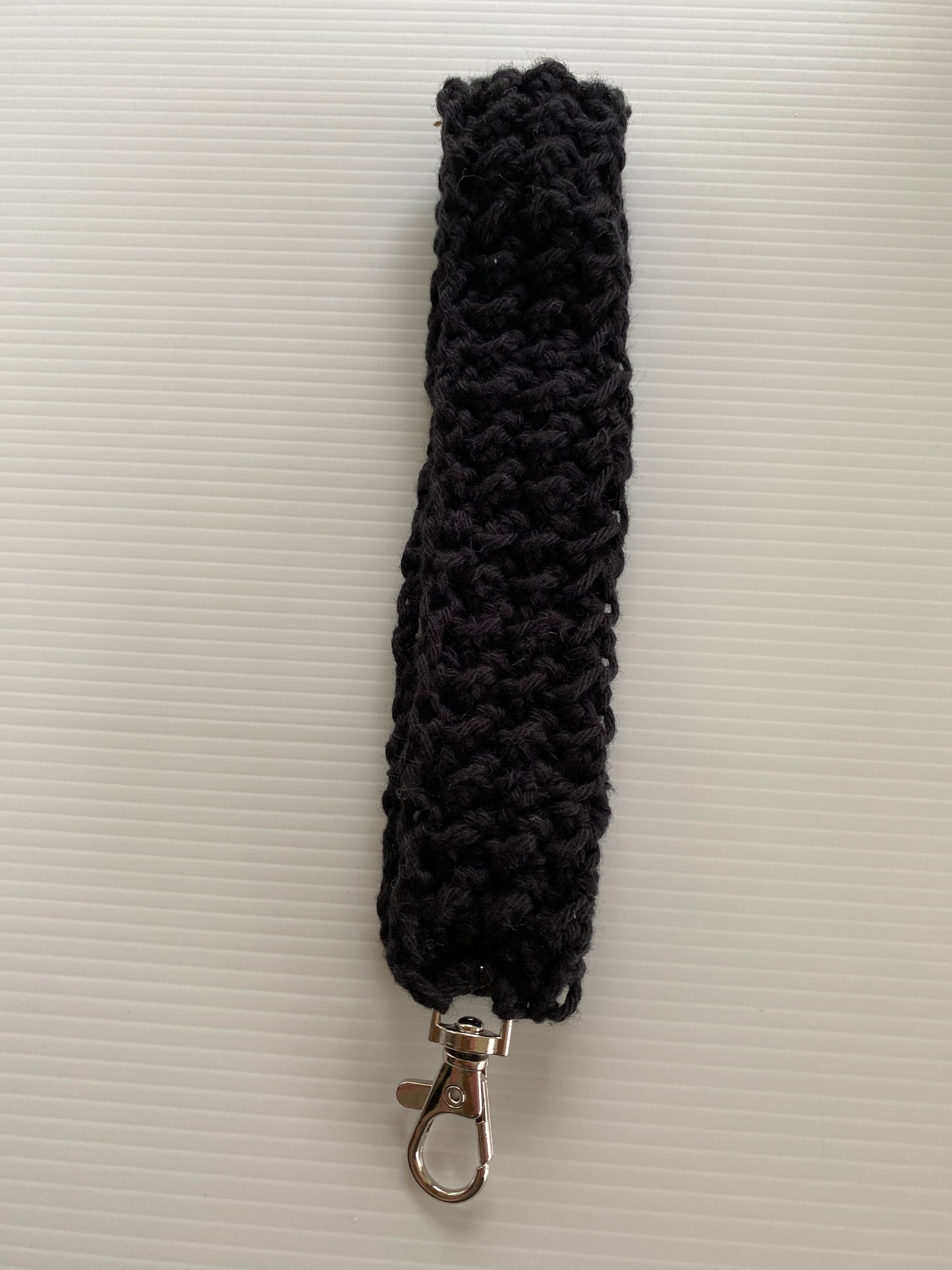 Crochet Wristlets Handmade assorted colours ideal for keys, coin purse etc