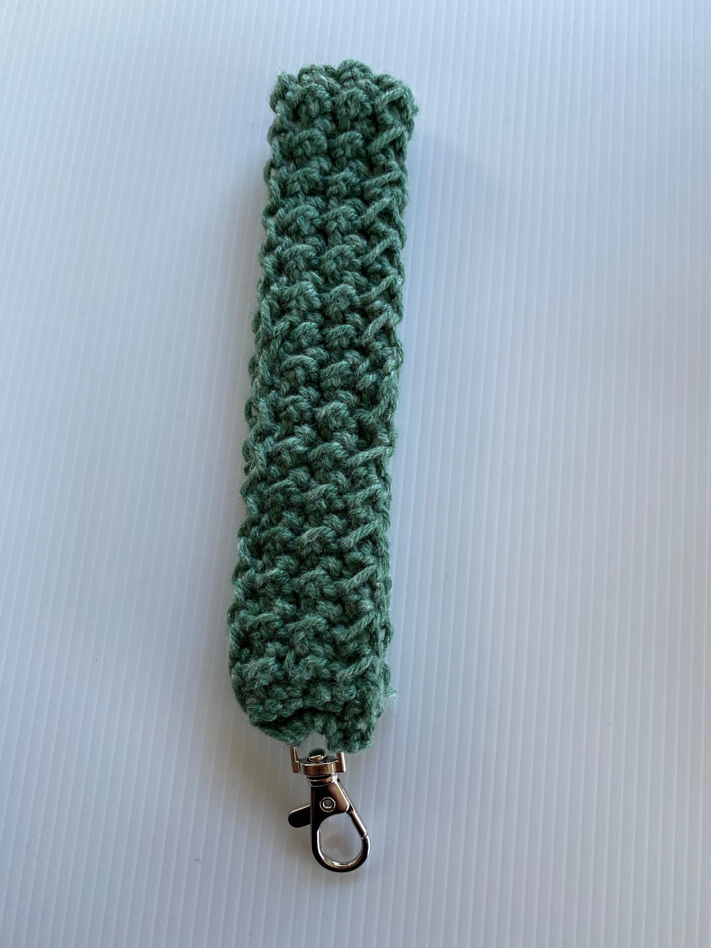 Crochet Wristlets Handmade assorted colours ideal for keys, coin purse etc
