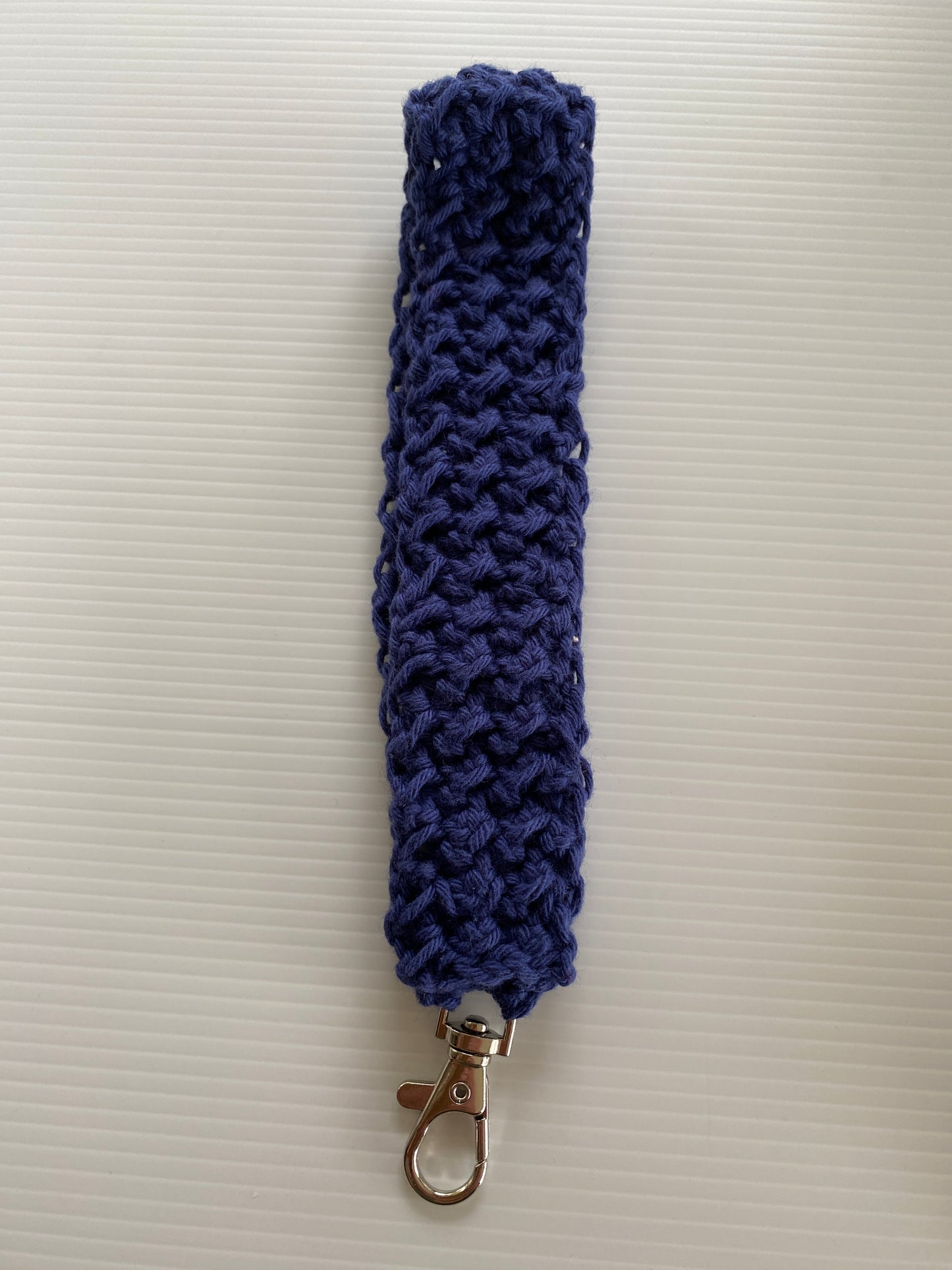 Crochet Wristlets Handmade assorted colours ideal for keys, coin purse etc