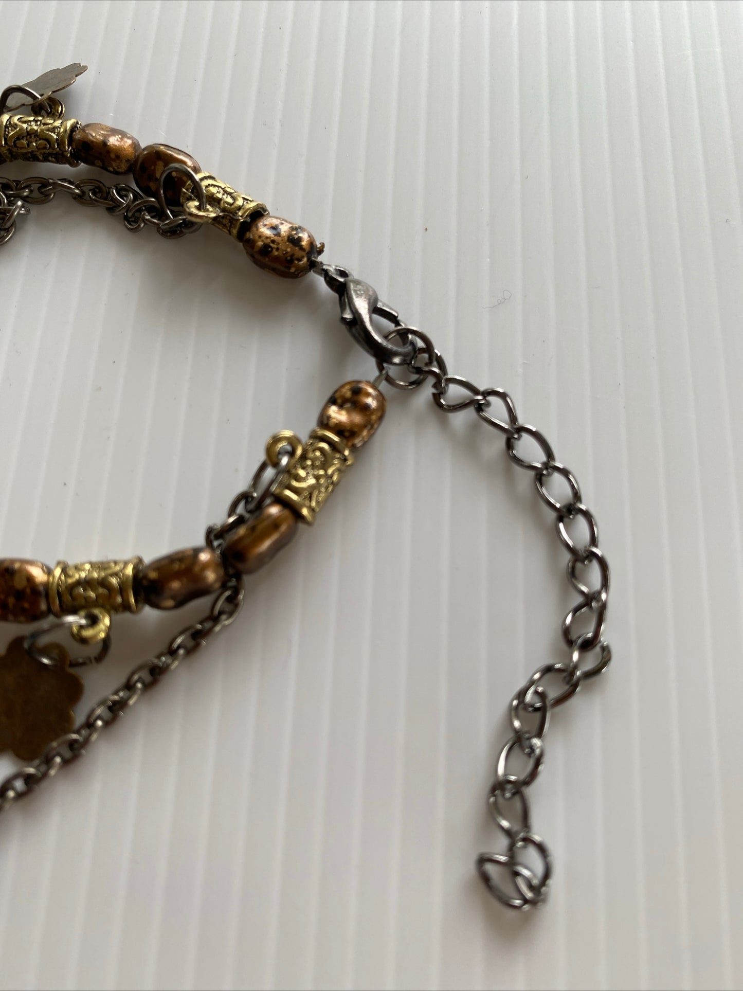 Bead & Charm  Bracelet Extension Chain Gift Casual assorted Gold & Bronze tone