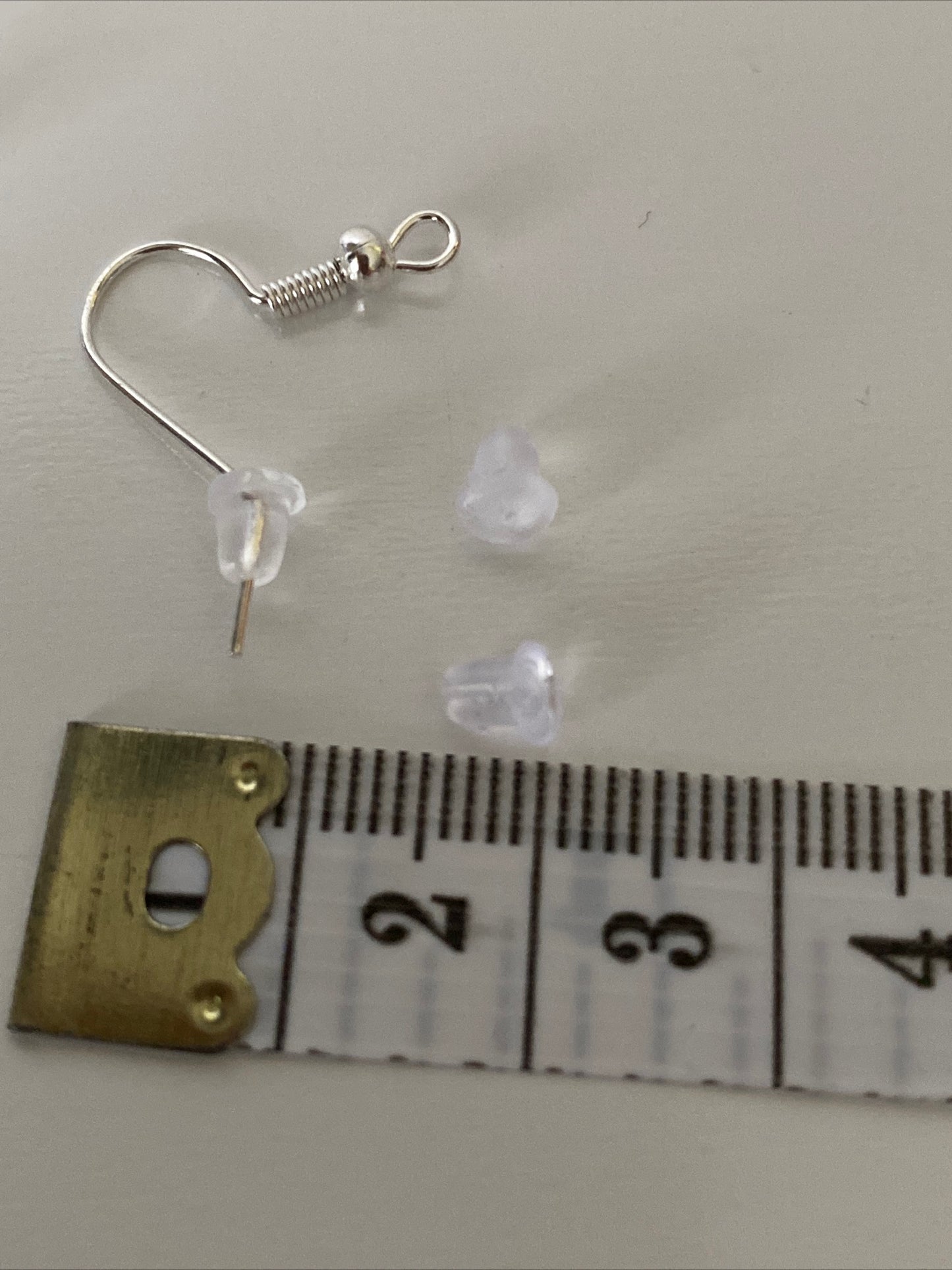 Earring Silicone Backing replacements for Pierced, Hook or stud    Pack of  30