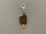 Ice-Cream Chocolate  Charm Clip-On, European, KeyRing, Zipper Pull, Handbag