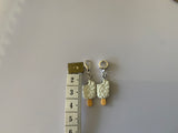 Ice-Cream Vanilla  Charm Clip-On, European, KeyRing, Zipper Pull, Handbag