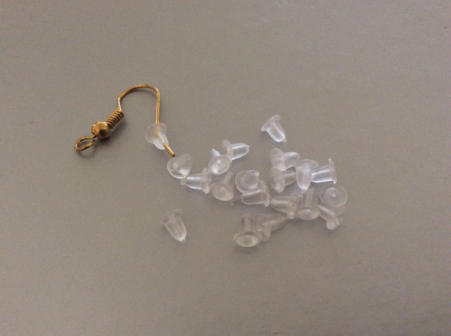 Silicone Backing replacements Silicone for Pierced, hook or stud    Pack of  20