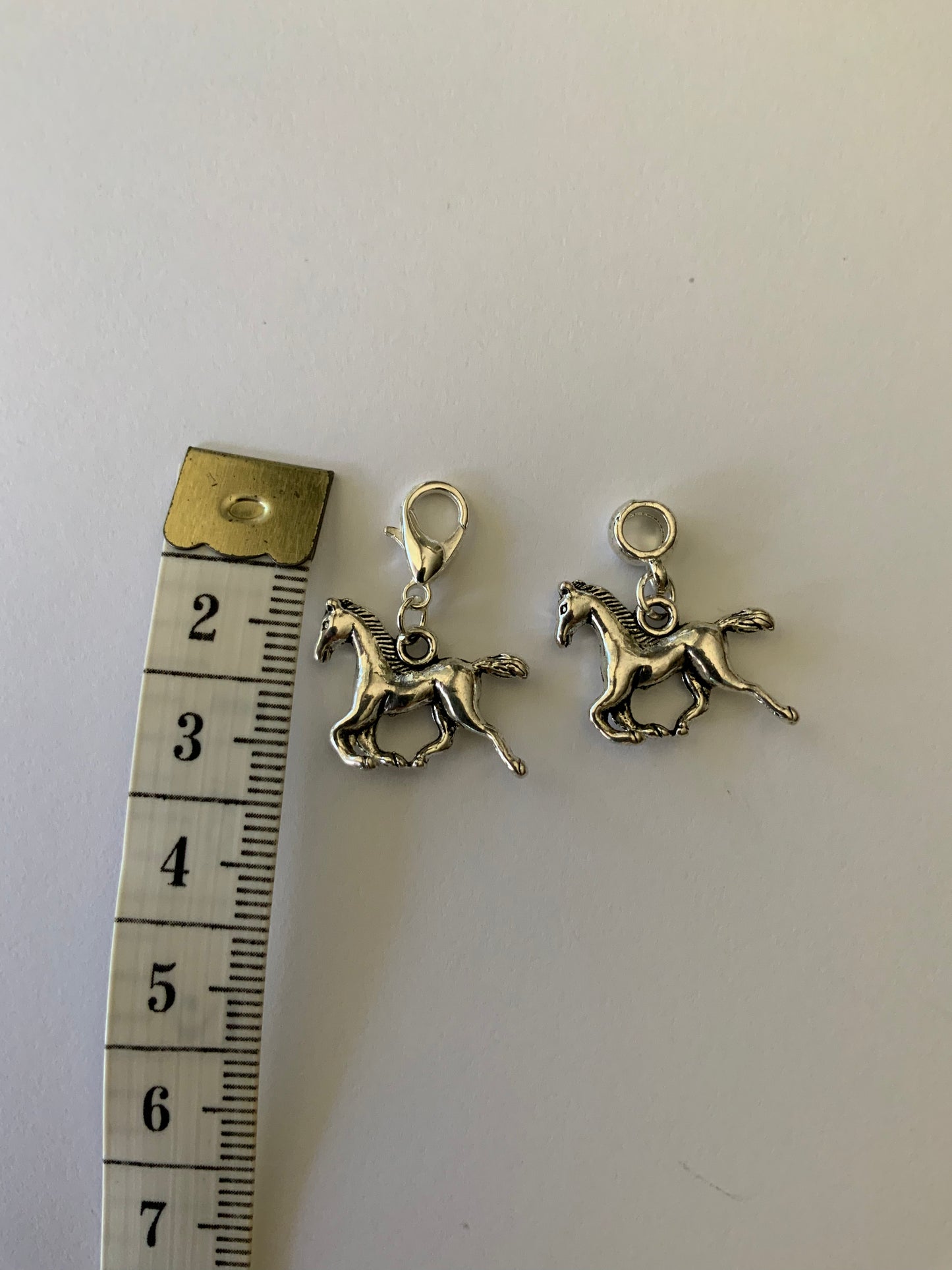Galloping Horse Charm, Handbag Dangle, Zipper Pull, Key ring, Bracelet