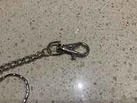 Metal Clasp Key ring Chain Long 36 cm
