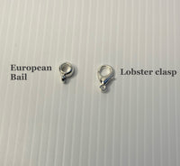 Cherrie's Charm Clip-On, European, KeyRing, Zipper Pull, Handbag Dangle,Bracelet