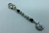 Moon, Star sparkly Handbag Dangle