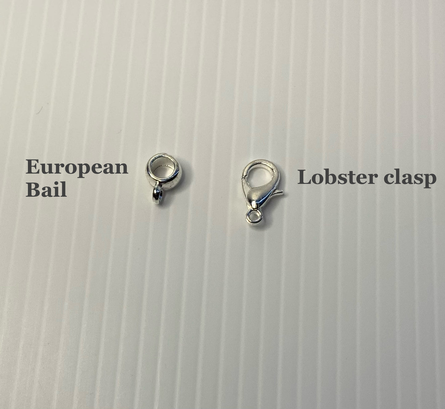 HandBag Charm Clip-On, European, Key ring, Zipper Pull, Handbag Dangle, Bracelet.