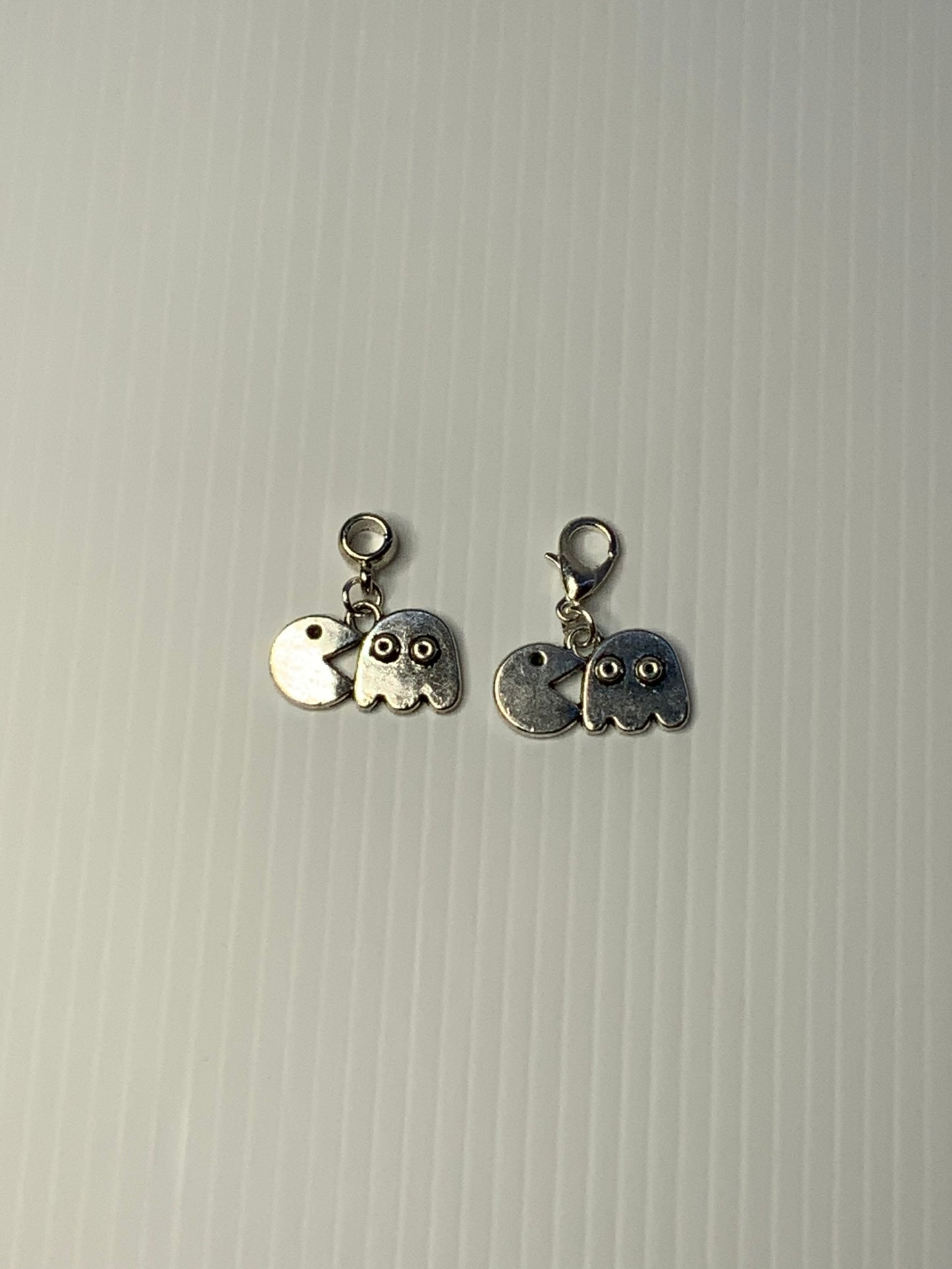 Pac Man Charm Dangle, Zipper Pull