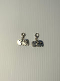 Pac Man Charm Dangle, Zipper Pull