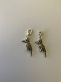 Kookaburra Charm, Handbag Dangle, Zipper Pull, Key ring, Bracelet Dangle Charm