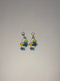 Smurfette Style 2  Charm Clip-On, European, KeyRing, Zipper Pull, Handbag Dangle,Bracelet
