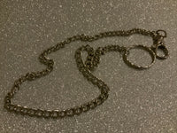 Metal Clasp Key ring Chain Long 36 cm
