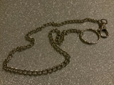Metal Clasp Key ring Chain Long 36 cm