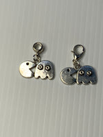 Pac Man Charm Dangle, Zipper Pull