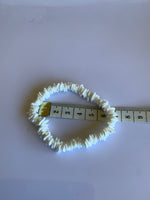 White Beaded wrist Bracelet