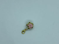 Filigree Round Ball Jingle Charm Handbag Dangle, Zipper Pull Charm