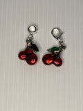 Cherrie's Charm Clip-On, European, KeyRing, Zipper Pull, Handbag Dangle,Bracelet
