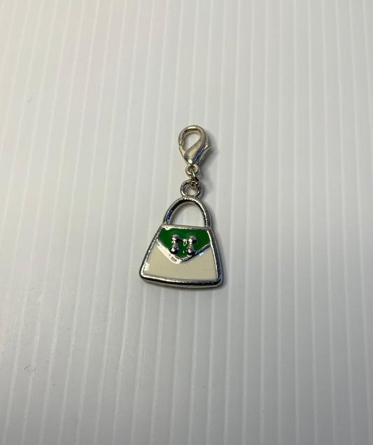HandBag Charm Clip-On, European, Key ring, Zipper Pull, Handbag Dangle, Bracelet.