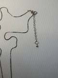Silver tone Heart Shaped Horse Pendant Fashion Necklace Equestrian