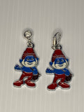 Papa Smurf  Charm Clip-On, European, KeyRing, Zipper Pull, Handbag Dangle,Bracelet